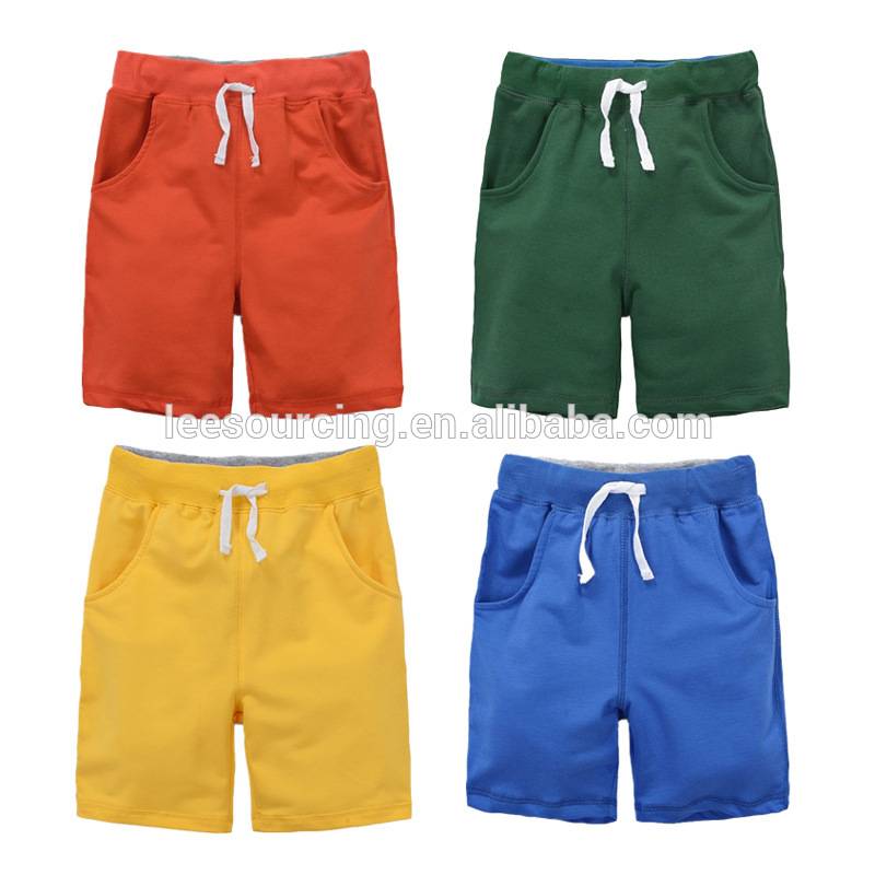 Fashion style baby boy shorts 100% cotton summer pants