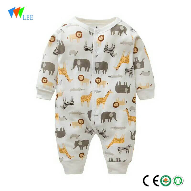 baby long sleeve infant romper new design 0-2T baby clothes romper newborn