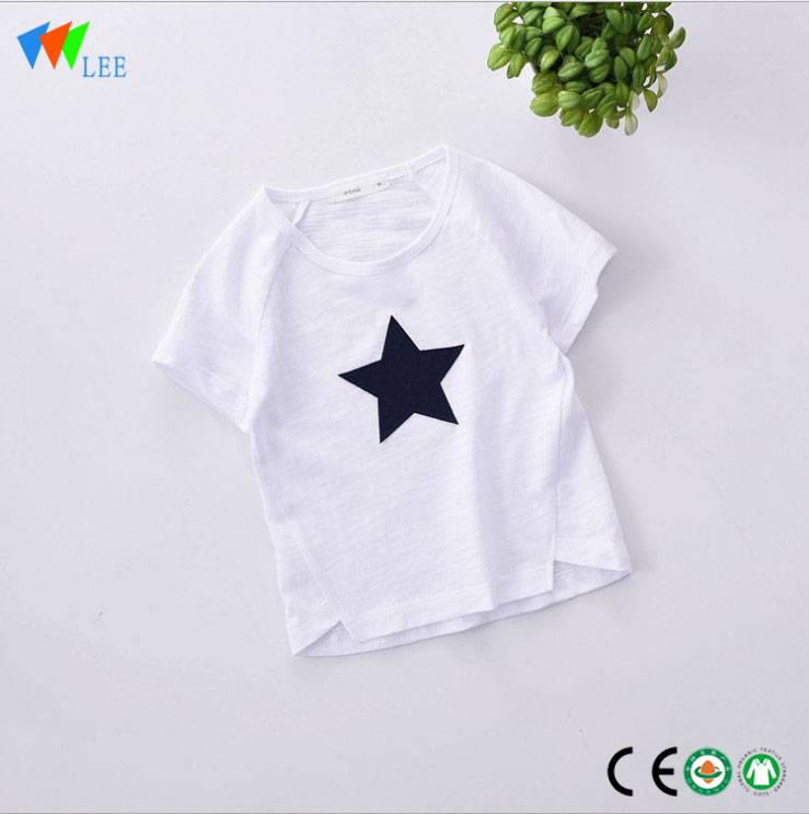 Top Quality Christmas Kids Outfits - Best Price 100% cotton fabric plain baby boy t shirt – LeeSourcing