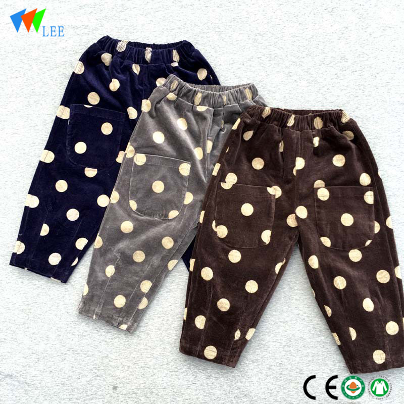 wholesale new fashion cotton kids clothes comfortable children girls pants