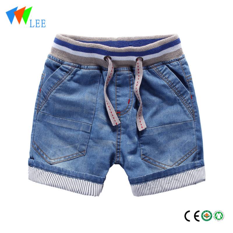 Summer baby boy stripe shorts cotton kids beach wear wholesale