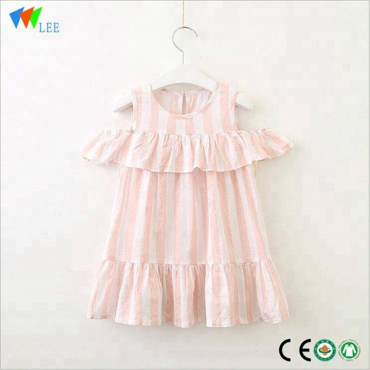 Manufacturing Companies for Girls Loose Shorts - high quality cotton sleeveless girl summer party dress – LeeSourcing