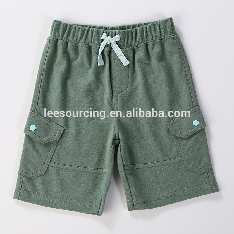 Cheap PriceList for Pants For Children - Wholesale casual style pure color kids sports short pants – LeeSourcing