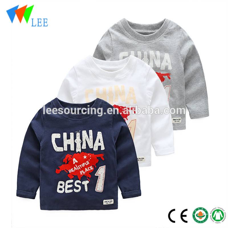 Hot Selling for Baby Clothes Set Girls - kids cotton printing long sleeve sweatshirts – LeeSourcing