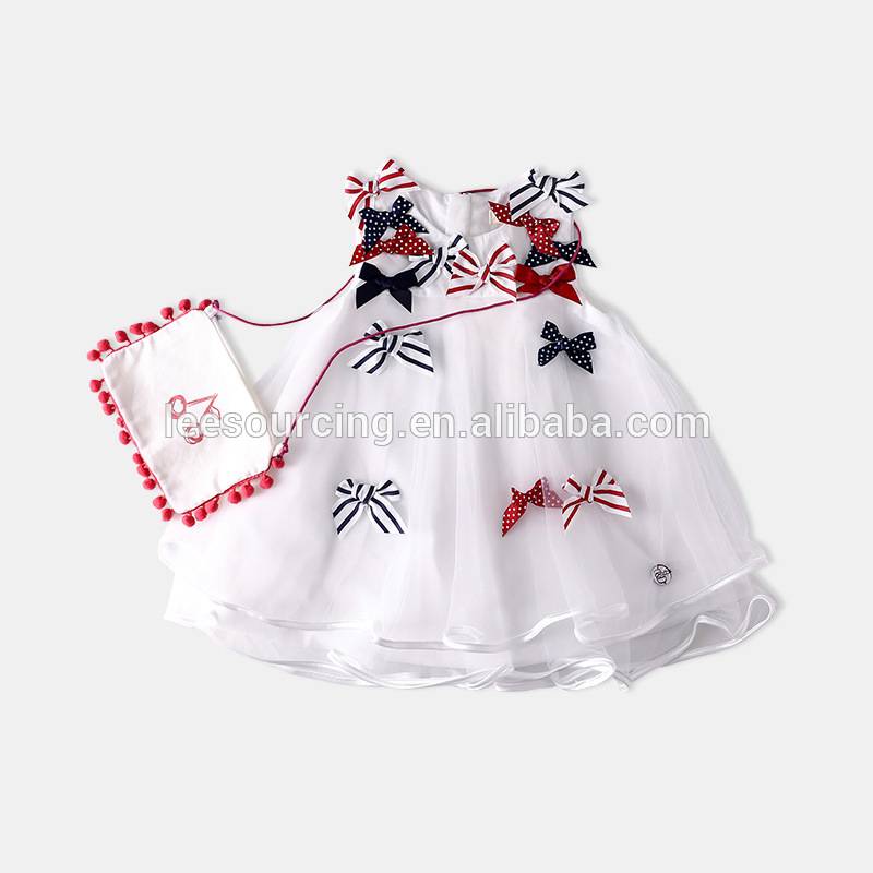 Unikalus dizainas Karštos pardavimas Baby Merginos Šalis Dėvėti suknelė