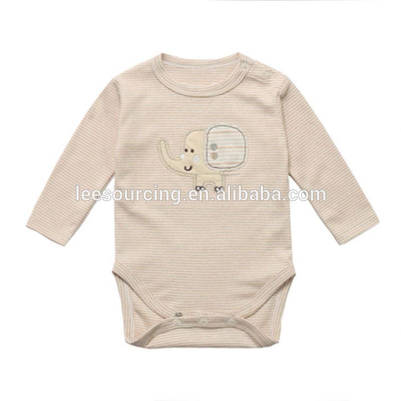 High quality cheap factory sales clothes organic cotton baby bodysuit