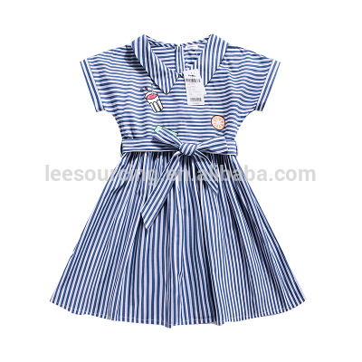 The new summer dress, the Chinese children's pure cotton princess dress.
