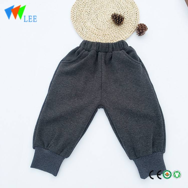 enfants pantalons pour bébés enfants d'hiver pantalon en coton uni