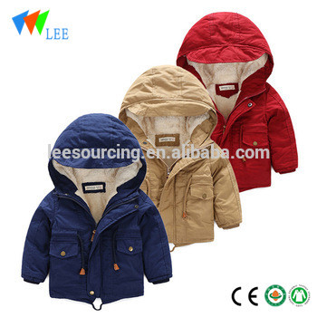 Baby Kid Clothing Manufacturer in China Children Winter Coat Long Sleeves Down Jacket Keep Warm Out Clothes