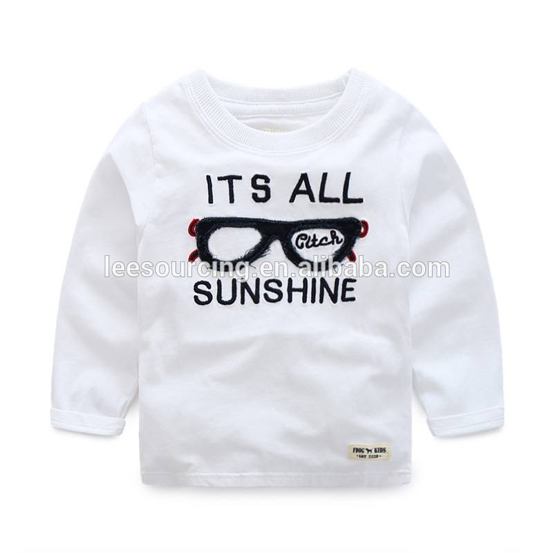 factory low price Embroidered Bear Set - New Fashion baby boys fancy kids t shirt printing design t-shirt for boys – LeeSourcing