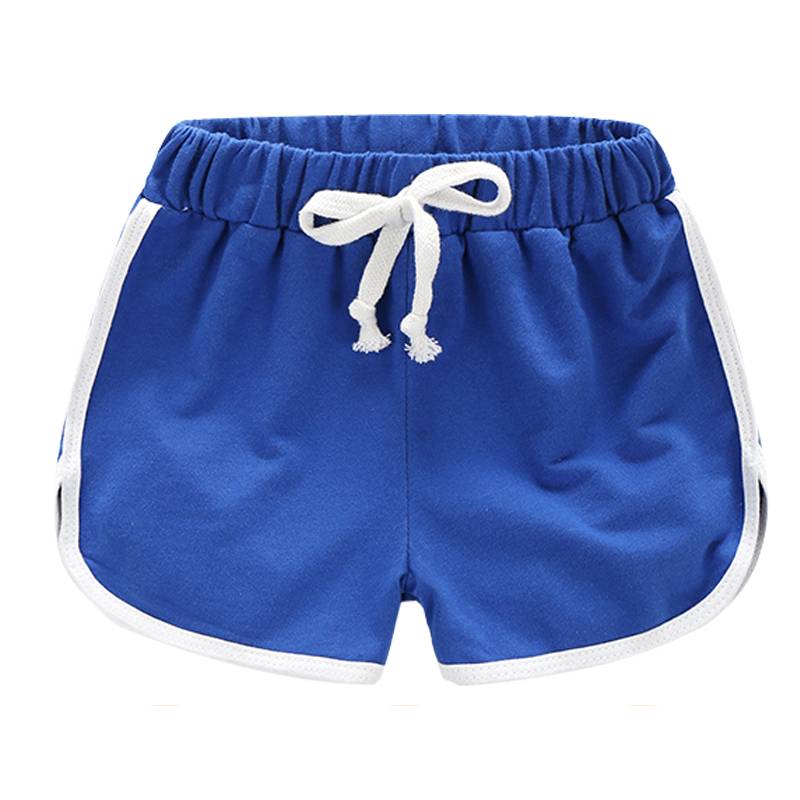Latest Design Boutique Clothing Summer sports mga bata 100% Cotton bata shorts