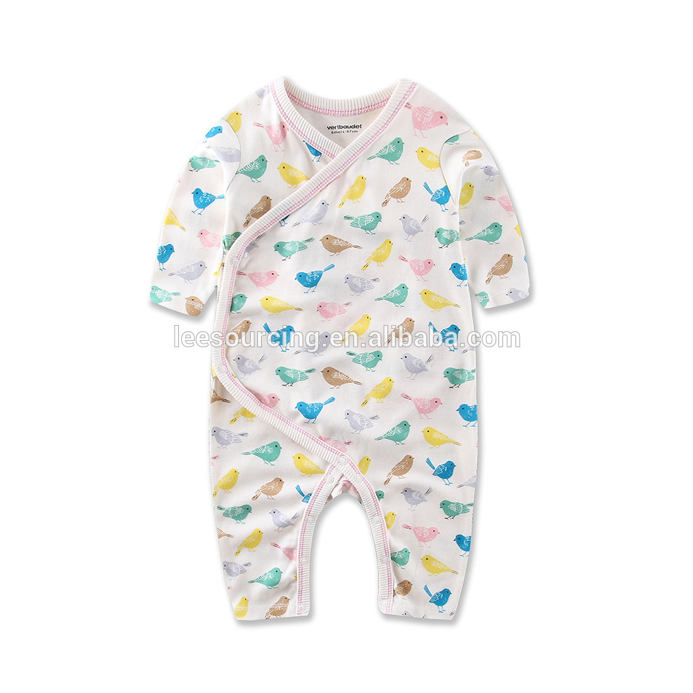 High quality china factory baby girl jumpsuit cotton baby clothes organic