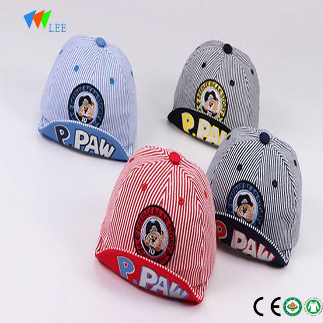 wholesale custom embroidery baseball cap hats for baby boy