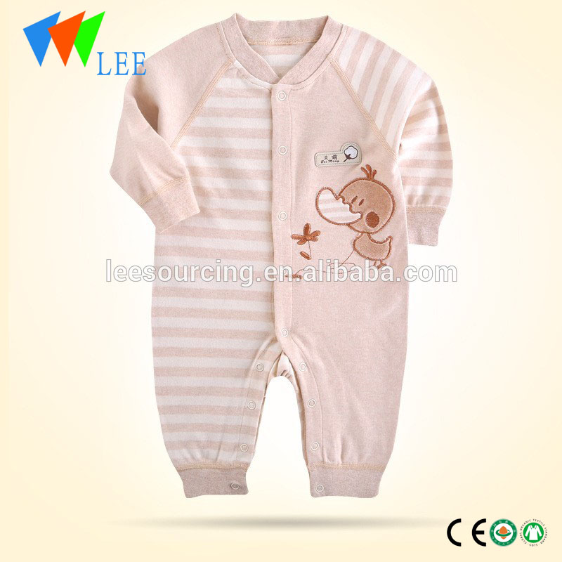 Fixed Competitive Price Ruffle Icing Pants - Baby 100% cotton long sleeve bodysuits infant jumpsuit for spring wholesale – LeeSourcing