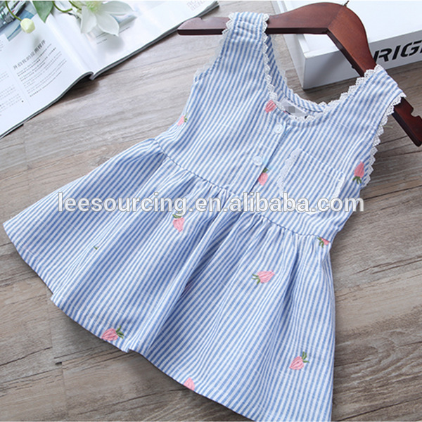 High Quality for Kids Pant - Factory price girl dress 2-6 years summer children girl dress vest dress kids – LeeSourcing