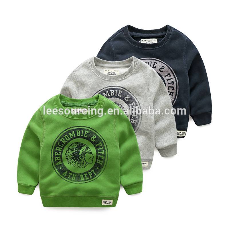 OEM Supply Compression Tights - Wholesale long sleeve crewneck baby boy sweatshirt – LeeSourcing