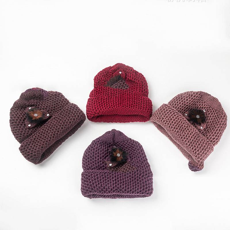 China OEM Icing Ruffle Whoelsale - wholesale winter new design warm women knitted wool cap hat – LeeSourcing
