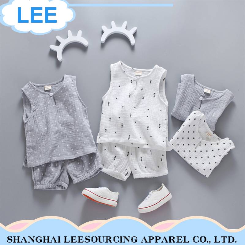 Europe style latest cute children boy cloth suit kids clothing sets