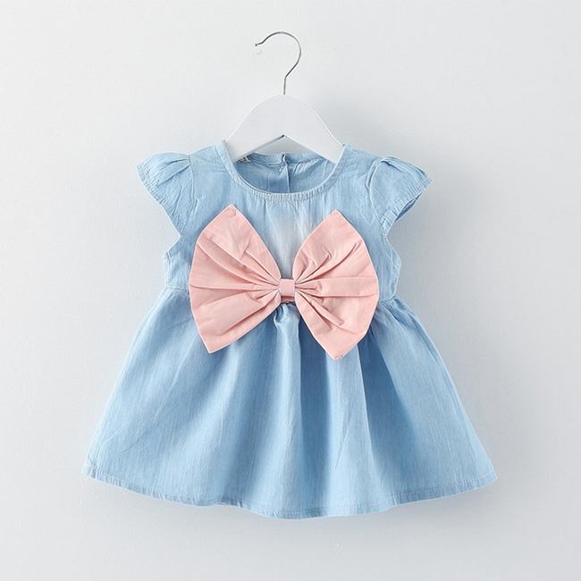High Quality Girls Plain Cotton Dress - Popular One Piece Beautiful Cotton Baby Dress – LeeSourcing