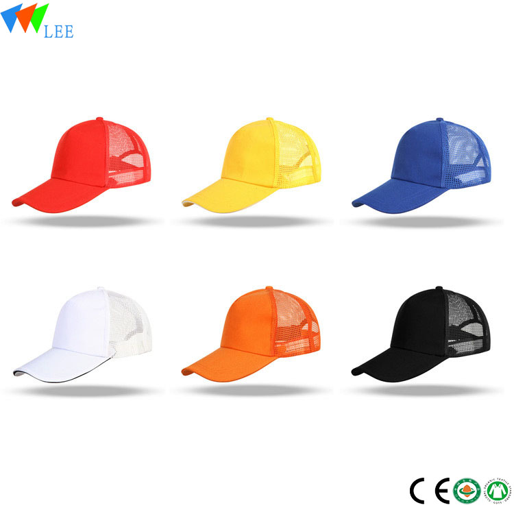 Factory price cheap baseball cap custom trucker mesh baseball cap hat