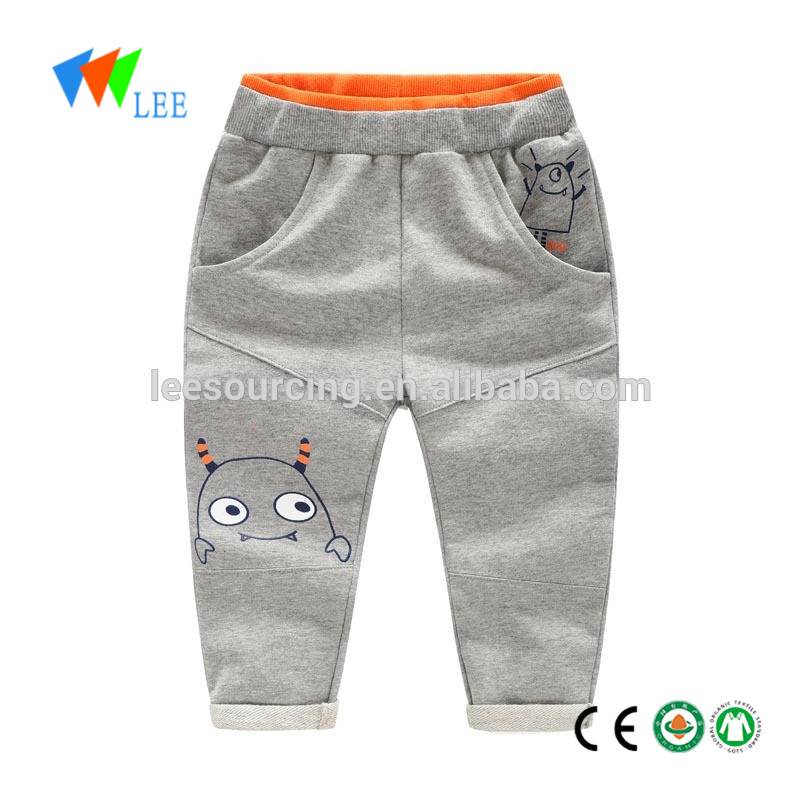 New design spring baby boy 100%cotton pants kids trousers wholesale