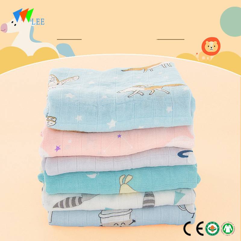 New style and  fashionable newborn baby bamboo fiber printing  blanket wholesale