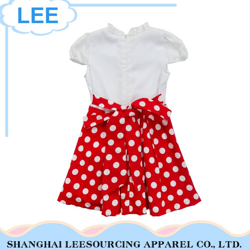 Reasonable price 1-6years Boys Outfits - Wholesale Short Sleeve Kids Girl Party Dress – LeeSourcing