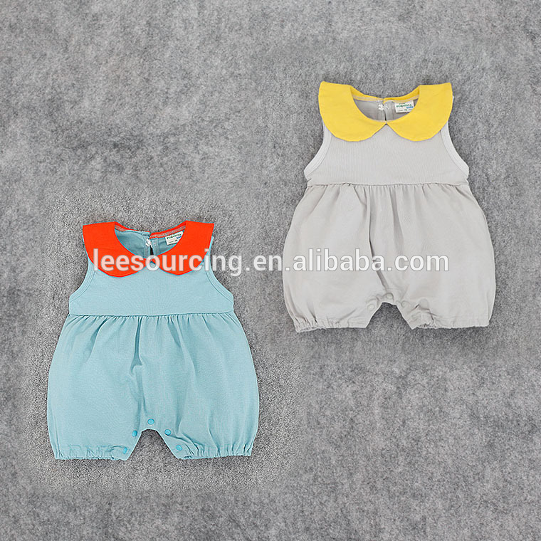 OEM/ODM China Princess Girl Dress - Cute style doll collar 100% cotton baby bodysuits wholesale baby clothes romper newborn – LeeSourcing