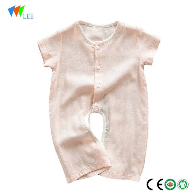 Top quality baby knitted rompers organic bamboo toddler baby romper wholesale
