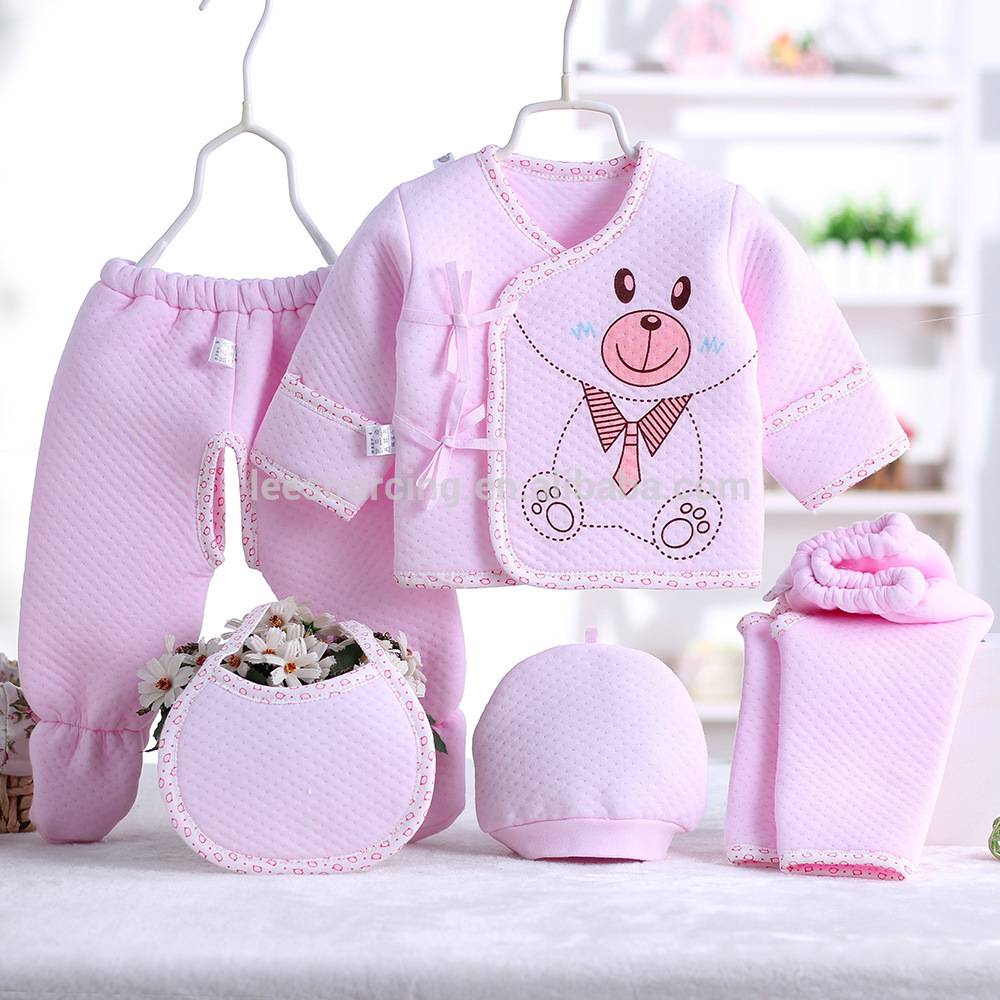 spring autumn cotton printing hot sale baby clothing sets