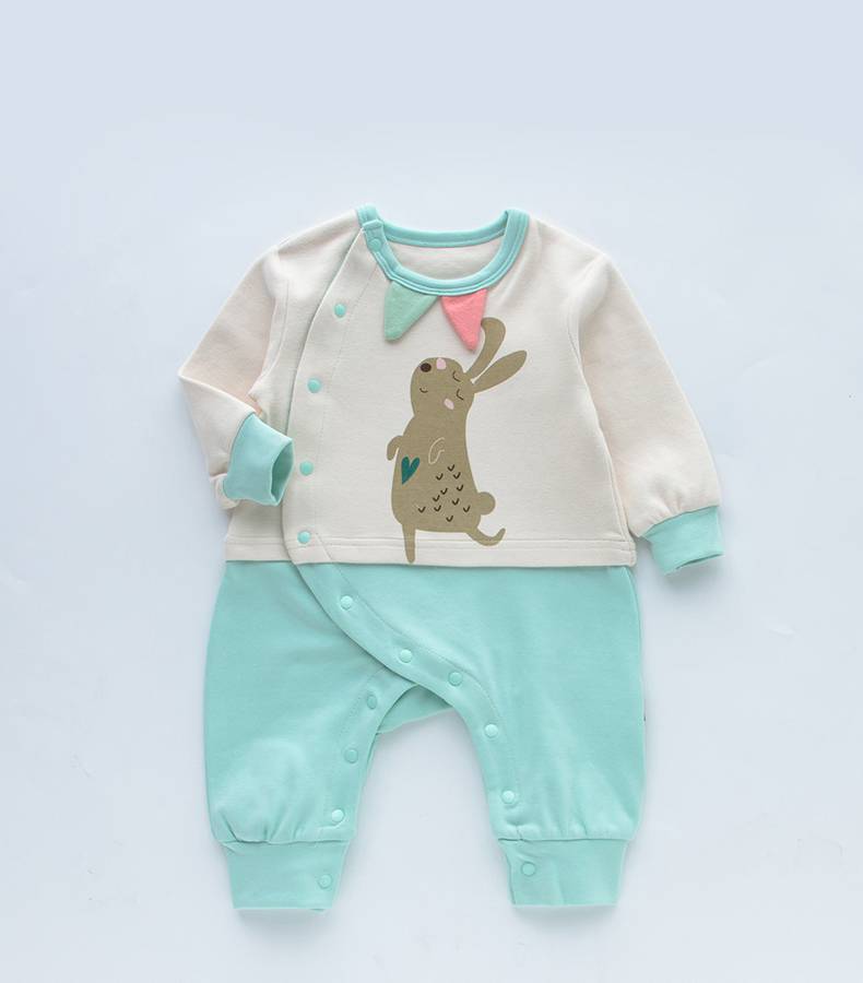 visoke kvalitete organske baby odjeća lisica štampane Carters beba odijelo