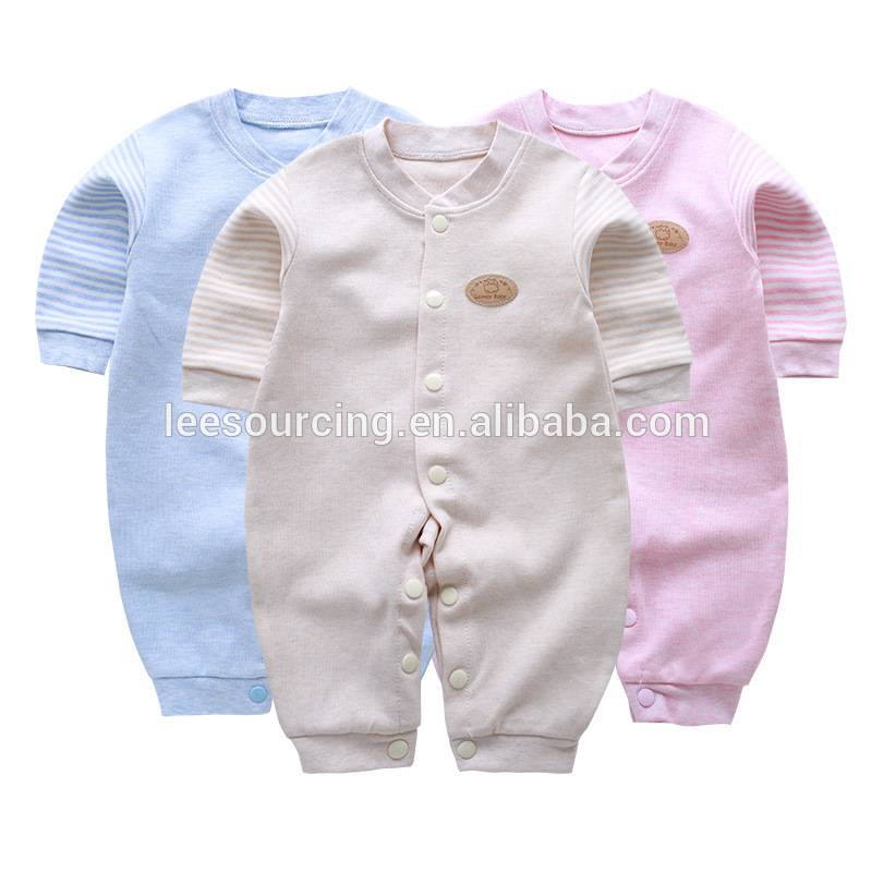 wholesale good quality soft organic baby rompers