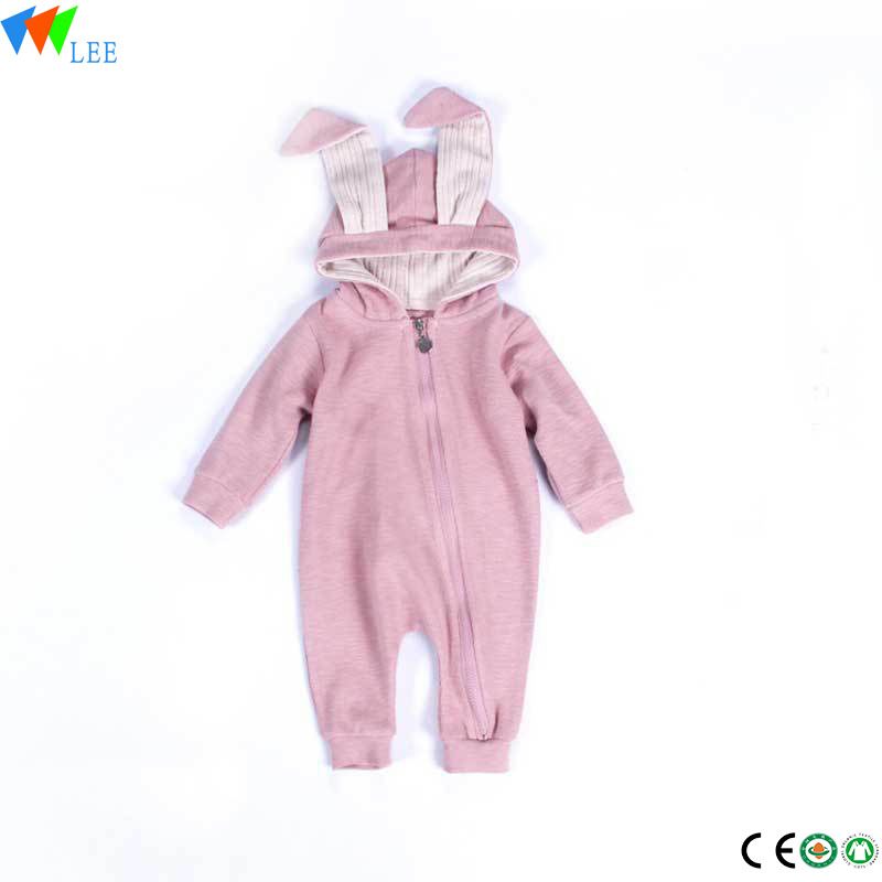 Wholesale high quality Winter long sleeve rompers Romper cotton baby clothes