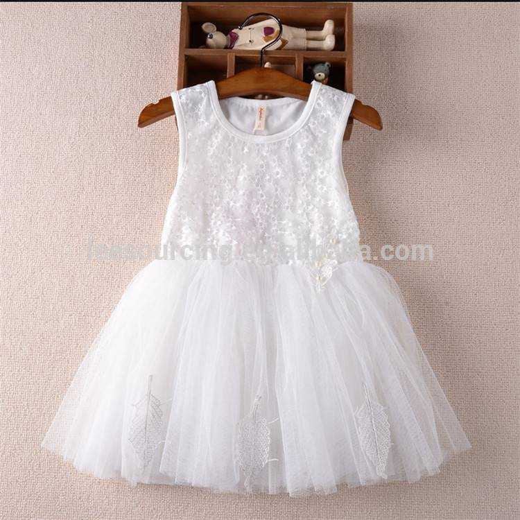 Summer baby girl sleeveless lace tulle tutu designer one piece party dress