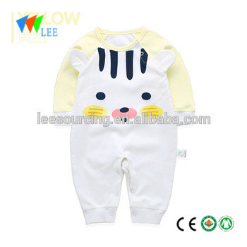 Baby cotton jumpsuit infant high quality soft playsuit cartoon romper