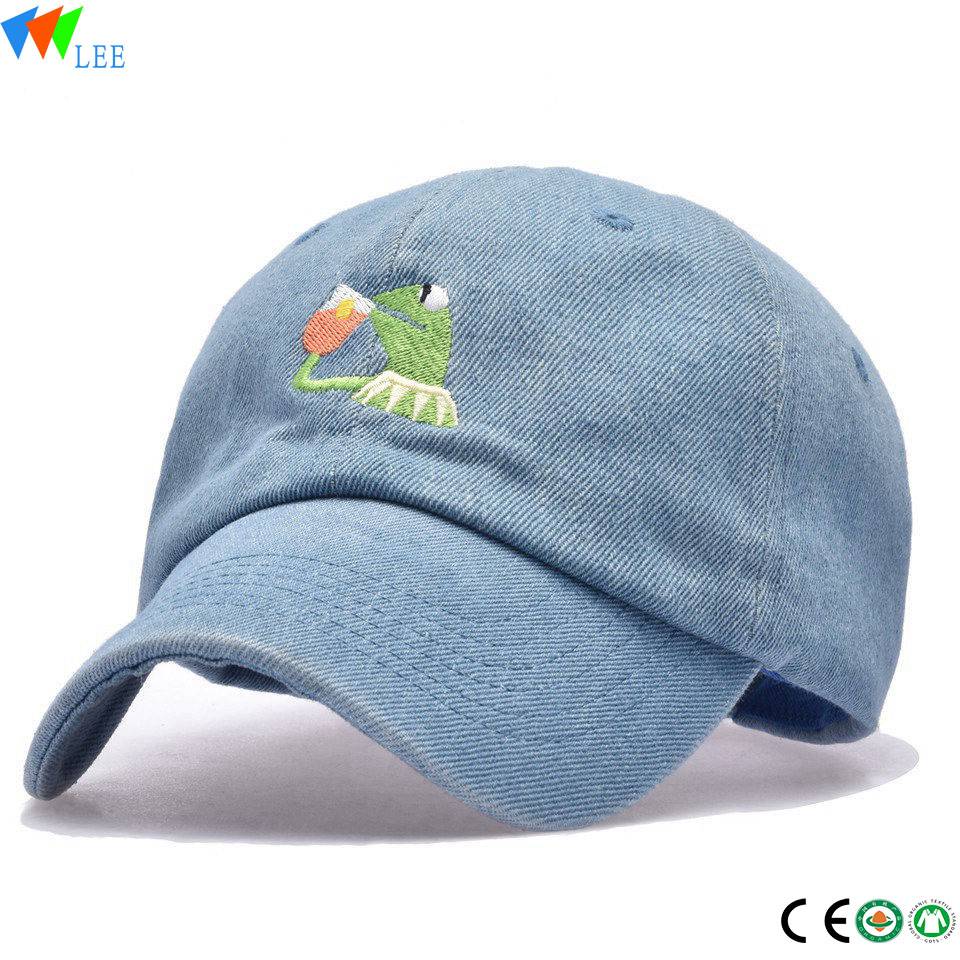 Wholesale custom plain 6 panel baseball cap men baseball cap hat