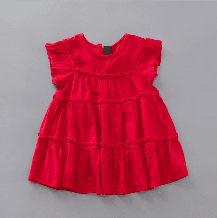 Factory wholesale Baby Girls Princess Dress - Hot sale Summer Kids cotton baby braces skirt girl party dresses – LeeSourcing