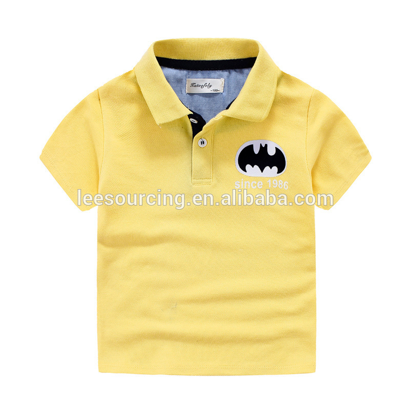 Wholesale summer new style soft T-shirt casual boys kids T-shirt