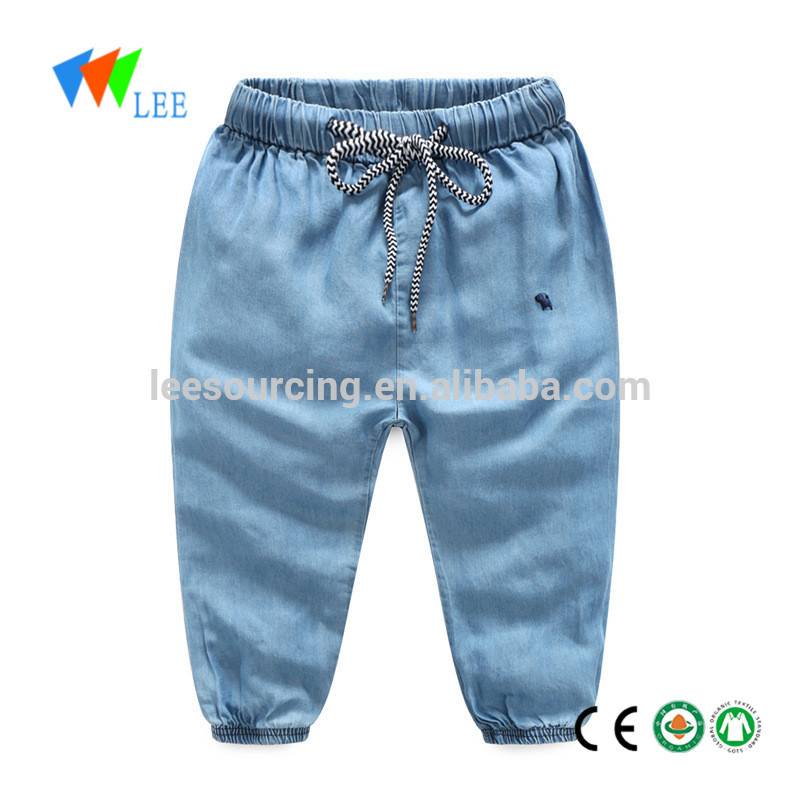 Wholesales spring children boys fashion denim trousers