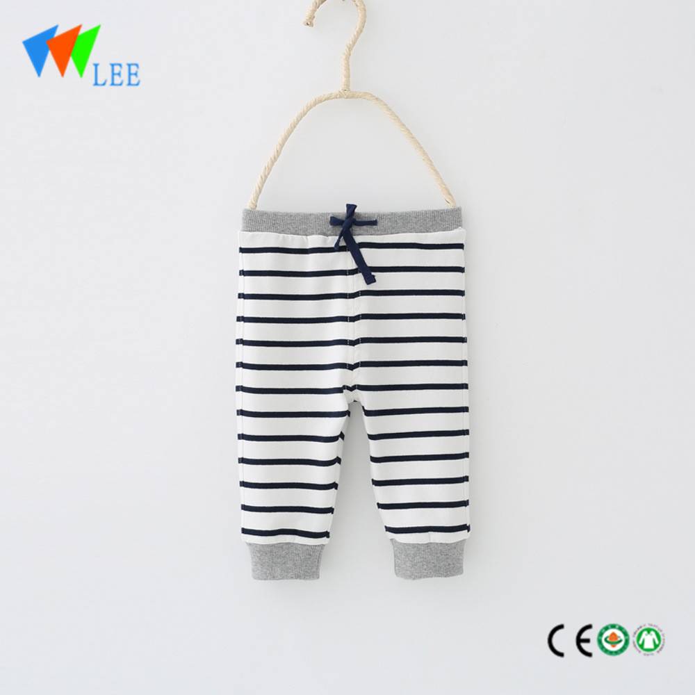 Top Suppliers Baby Girls Winter Pants - children baby pants spring summer autumn pants cotton striped pants – LeeSourcing
