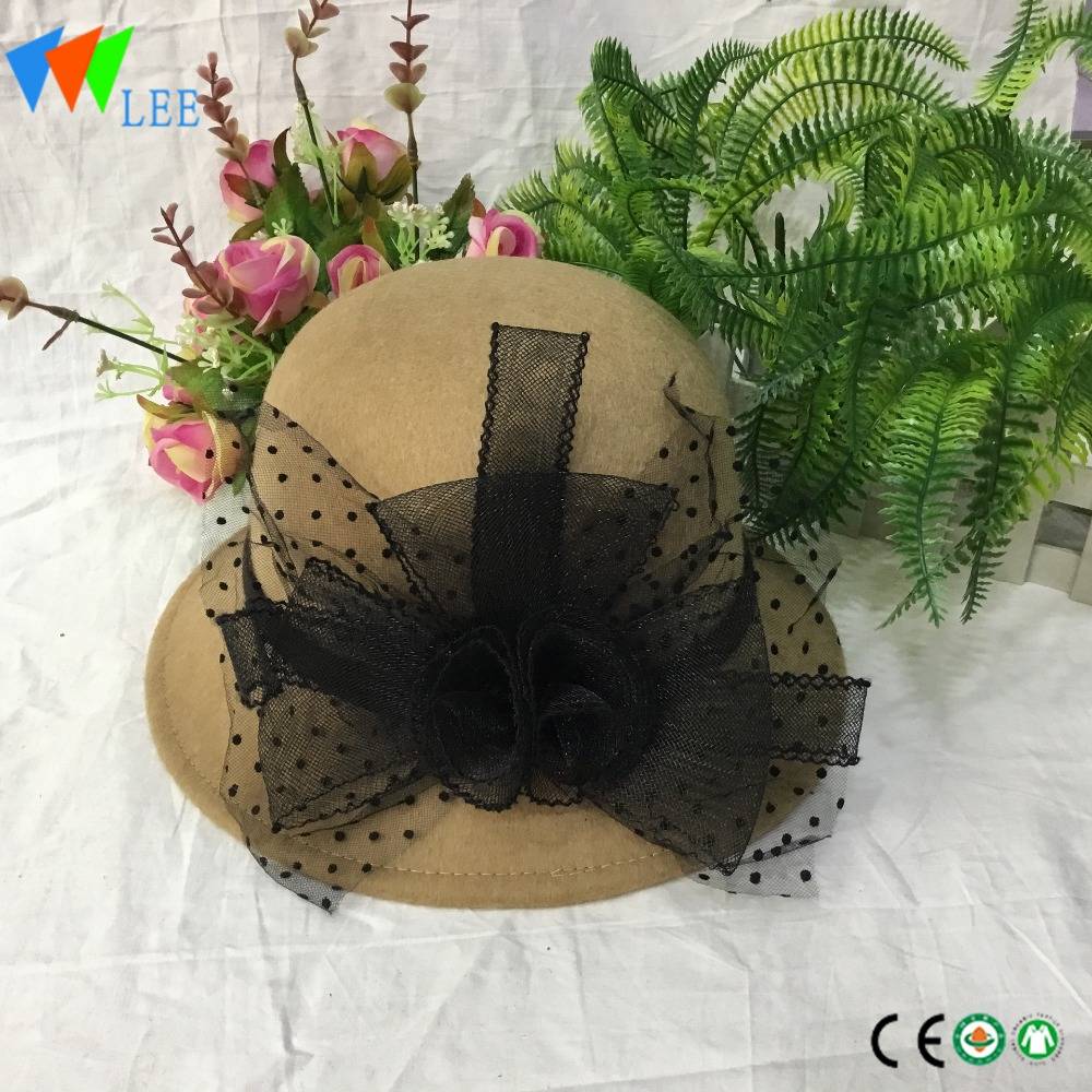 China New Product Summer Kids Shorts - new style winter fashion wool fedora hats women dome net cost – LeeSourcing