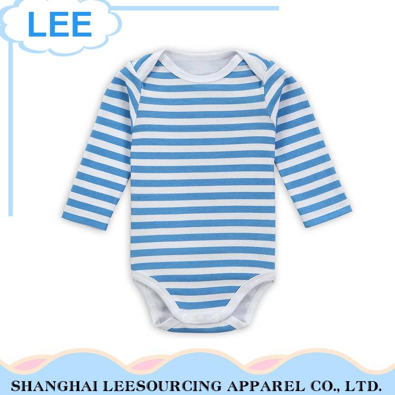 Wholesale Organic Cotton Material Clothes Blank Baby Romper