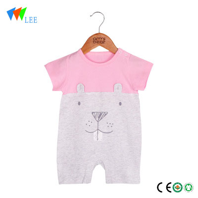 2018 new baby romper cotton summer baby thin short sleeves baby clothes romper