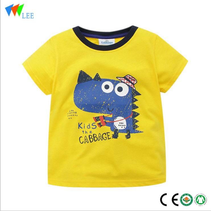 Good User Reputation for Baby Girl Trench Coat - 2018 High quality cheap price custom baby boys t-shirt printing – LeeSourcing