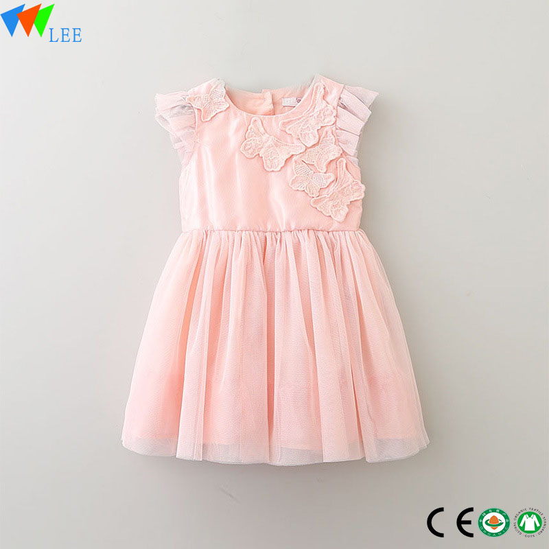 Großhandelsbabykleid Mädchen-Partei-Kleid Mädchen Kittel Designs Kinder Kleider