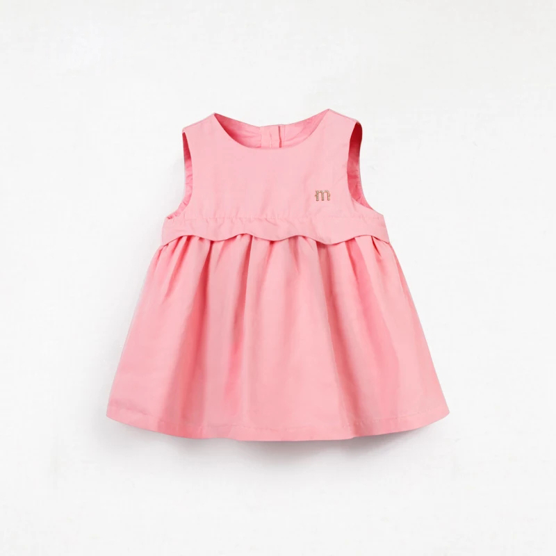 New Design muoti tukku vauvan vaatteita tytöille pukeutuu yksiosainen vauva verkossa mekko