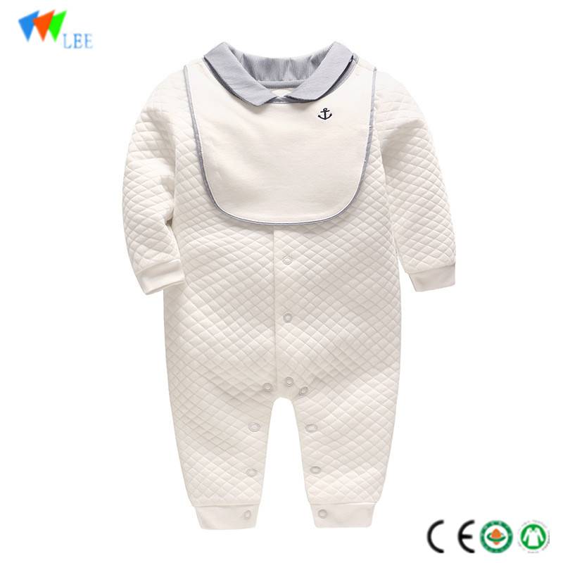 wholesale New style & OEM high quality cotton plain baby romper