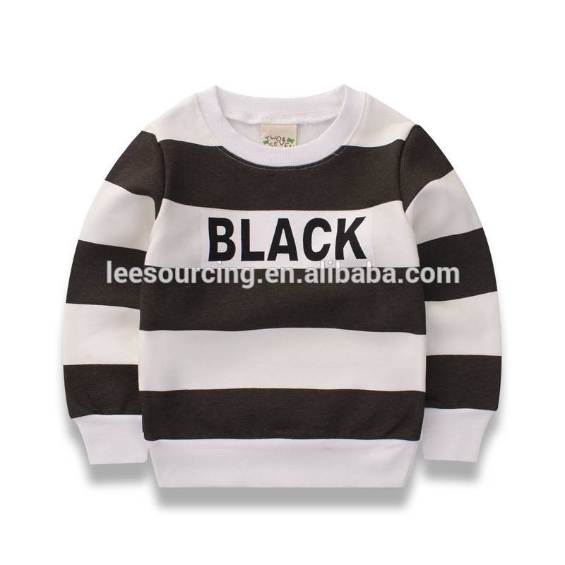 Reasonable price Ladies Casual Pants - New pattern long sleeve stripe baby clothes sweatshirt – LeeSourcing