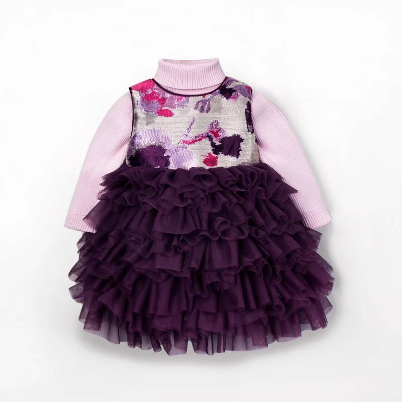 China Custom Made Laatste Dress Designs Kids Apparel Children's Boutique Kleding 3-jarige meisje Dress