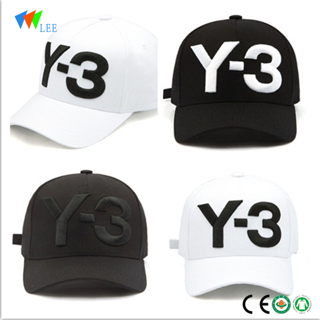 high quality new design custom embroidered logo baseball cap